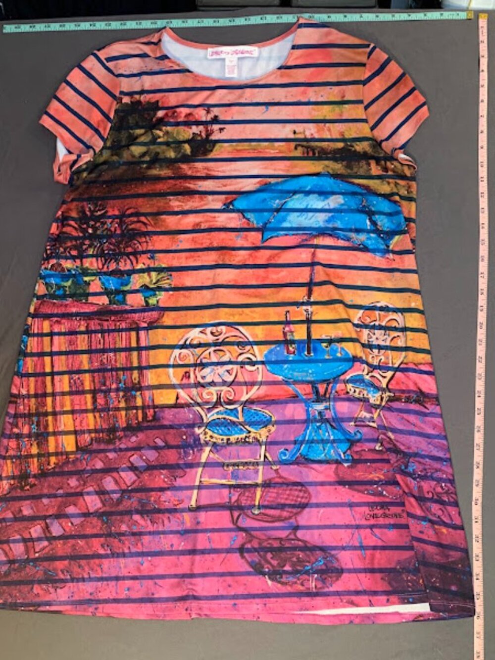 Womens Leoma Lovegrove Art-To-Wear Short-Sleeve Dress